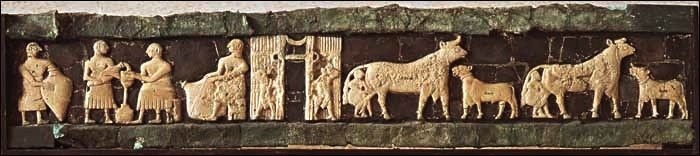 cheese history: the dairy frieze