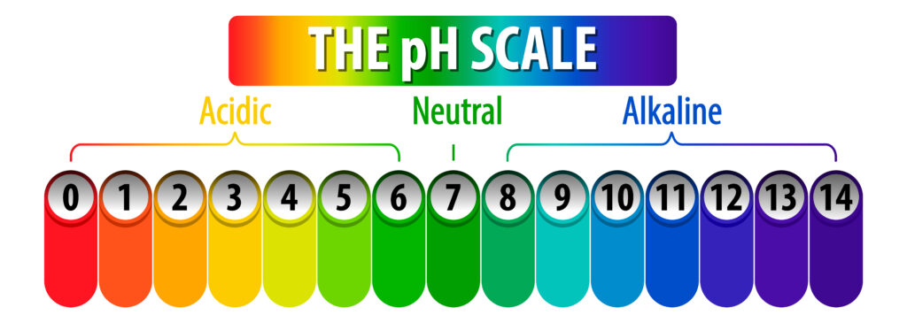 il ph in cucina: scala di acidità